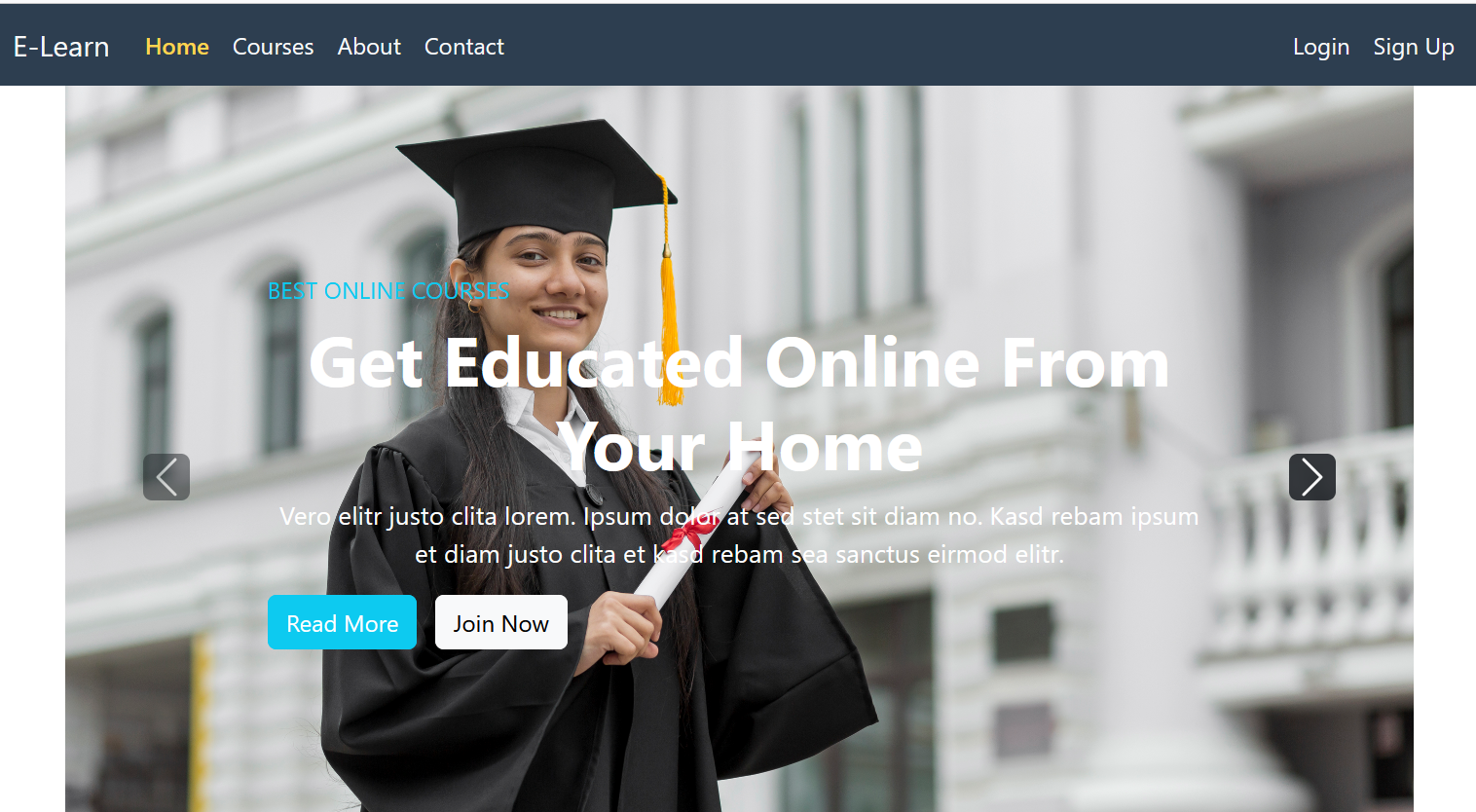 E-Learning Platform